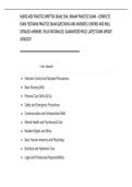 NURSE AIDE PRACTICE WRITTEN EXAM&comma; CNA &vert; NNAAP PRACTICE EXAM &ndash; COMPLETE&NewLine;EXAM TESTBANK PRACTICE EXAM QUESTIONS AND ANSWERS &vert; VERIFIED AND WELL&NewLine;DETAILED ANSWERS &vert; PLUS RATIONALES &vert; GUARANTEED PASS &vert; LATEST EXAM UPDATE&NewLine;2026&sol;2027