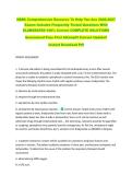 NBRC Comprehensive Resource To Help You Ace 2026-2027 &NewLine;Exams Includes Frequently Tested Questions With &NewLine;ELABORATED 100&percnt; Correct COMPLETE SOLUTIONS &NewLine;Guaranteed Pass First Attempt&excl;&excl; Current Update&excl;&excl; &NewLine;Instant Download Pdf 