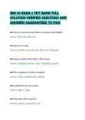 EMS 131 EXAM 2 TEST BANK FULL&NewLine;SOLUTION VERIFIED QUESTIONS AND&NewLine;ANSWERS GUARANTEED TO PASS