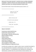 BSN366 EXIT HESI EXAM 2026&sol;2027 &vert; ELSEVIER EVOLVE & NCSBN STANDARDS&NewLine;ALIGNMENT &vert; COMPLETE PRACTICE TEST BANK QUESTIONS AND ANSWERS &vert;&NewLine;VERIFIED SOLUTIONS &vert; RN LICENSURE READINESS REVIEW GUIDE