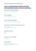 NUR 163 COMPREHENSIVE PREDICTOR FINAL EXAM HONDROS COLLEGE &vert;ORIGINAL&vert;ANSWERED