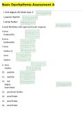 Basic Dysrhythmia Assessment A