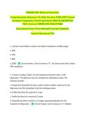 NRCME DOT Medical Examiner  &NewLine;Comprehensive Resource To Help You Ace 2026-2027 Exams &NewLine;Includes Frequently Tested Questions With ELABORATED &NewLine;100&percnt; Correct COMPLETE SOLUTIONS &NewLine;Guaranteed Pass First Attempt&excl;&excl; Current Update&excl;&excl; &NewLine;Instant Download Pdf 