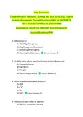 Crop Insurance  &NewLine;Comprehensive Resource To Help You Ace 2026-2027 Exams &NewLine;Includes Frequently Tested Questions With ELABORATED &NewLine;100&percnt; Correct COMPLETE SOLUTIONS &NewLine;Guaranteed Pass First Attempt&excl;&excl; Current Update&excl;&excl; &NewLine;Instant Download Pdf 