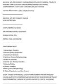 NSG 3280 PATHOPHYSIOLOGY EXAM 4 &vert; GALEN COLLEGE OF NURSING COMPLETE&NewLine;PRACTICE EXAM QUESTIONS AND ANSWERS &vert; VERIFIED SOLUTIONS &vert;&NewLine;COMPREHENSIVE STUDY GUIDE &vert; UPDATED 2026&sol;2027 EDITION