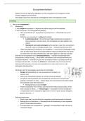 Ecosysteembeheer - Samenvatting &vert; UA &vert; 2025&sol;26