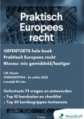 Oefentoets Praktisch Europees recht 5e editie 2025 &sol; I&period;M&period; Huzen &sol; 9789001197094 &plus; extras&NewLine;