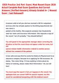 CRIS COMPREHENSIVE TEST BANK MIDTERM EXAM 