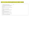 MB-310 v2 ACTUAL UPDATED QUESTIONS AND CORRECT ANSWERS