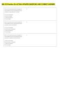 MB-310 Practice Q's ACTUAL UPDATED QUESTIONS AND CORRECT ANSWERS 