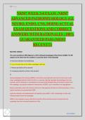 NR507 WEEK 5-8 EXAM &vert; NR507 ADVANCED PATHOPHYSIOLOGY &lpar;GI&comma; NEURO&comma; ENDO&comma; CNS&comma; DERM&rpar; ACTUAL EXAM QUESTIONS AND CORRECT ANSWERS WITH RATIONALES &vert; 100&percnt; GUARANTEED PASS &lpar;MOST RECENT&excl;&excl;&excl;&rpar;