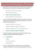 ATI Med-Surg Practice Review 2026 &vert; Practice Questions&comma; Rationales & Comprehensive Study Guide