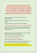 NURS 366 EXAMS 1&comma; 2 & FINAL &lpar;ARIZONA&rpar; NEWEST 2026 PACKAGE DEAL&vert; NURS366 ACUTE AND CHRONIC ILLNESS  MANAGEMENT I EXAMS REVIEWS WITH COMPLETE  REAL EXAM QUESTIONS AND CORRECT VERIFIED  ANSWERS&sol; ALREADY GRADED A&plus; &lpar;MOST RECENT EXAMS&excl;&excl;&rpar;