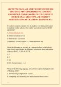 ABCTE PTK EXAM AND STUDY GUIDE NEWEST 2026 &NewLine;TEST BANK&vert; ABCTE PROFESSIONAL TEACHING &NewLine;KNOWLEDGE &lpar;PKT&rpar; EXAM PREP WITH COMPLETE &NewLine;400 REAL EXAM QUESTIONS AND CORRECT &NewLine;VERIFIED ANSWERS&sol; ALREADY GRADED A&plus; &lpar;BRAND NEW&excl;&excl;&rpar; 