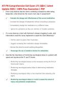 ATI PN Comprehensive Exit Exam Review 2026 &vert; 171 Practice Questions&comma; Rationales & Study Guide
