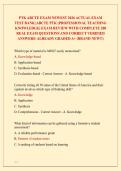PTK ABCTE EXAM NEWEST 2026 ACTUAL EXAM &NewLine;TEST BANK&vert; ABCTE PTK &lpar;PROFESSIONAL TEACHING &NewLine;KNOWLEDGE&rpar; EXAM REVIEW WITH COMPLETE 200 &NewLine;REAL EXAM QUESTIONS AND CORRECT VERIFIED &NewLine;ANSWERS&sol; ALREADY GRADED A&plus; &lpar;BRAND NEW&excl;&excl;&rpar; 