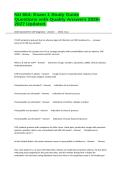 NU 664&colon; Exam 1 Study Guide Questions with Quality Answers 2026-2027 Updated&period;&NewLine;&NewLine;