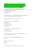 NU664&colon; EXAM 2 Final Exam Test Questions with Guaranteed Pass Solutions 2026-2027 Updated&period;
