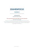 Examenfocus Statistiek II &sol; 2&vert; UGent