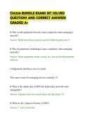 CS6250 BUNDLE EXAMS SET SOLVED&NewLine;QUESTIONS AND CORRECT ANSWERS&NewLine;GRADED A&plus;&NewLine;