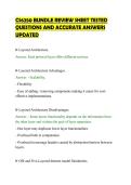 CS6250 BUNDLE REVIEW SHEET TESTED&NewLine;QUESTIONS AND ACCURATE ANSWERS&NewLine;UPDATED&NewLine;