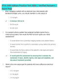 ATLS 10th Edition Study Guide 2026 &vert; High-Yield Practice Questions&comma; Rationales & Comprehensive Review