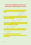EpicCare Inpatient &lpar;INP402&rpar; Exam Questions with &NewLine;Verified Answers &vert;2026&sol;2027 Update &vert; A&plus; Graded