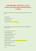 SDSU BA360 EXAM -1 REVIEW &lpar;CH 1&comma; 2&comma; 3&comma; & 4&rpar; &NewLine;Questions with Verified Answers &vert;2026&sol;2027 Update &vert; &NewLine;A&plus; Graded