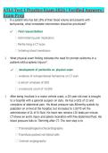 ATLS Test 1 Review 2026 &vert; High-Yield Trauma Practice Questions&comma; Rationales & Study Guide