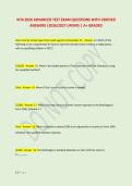 VITA 2026 ADVANCED TEST EXAM QUESTIONS WITH VERIFIED &NewLine;ANSWERS &vert;2026&sol;2027 UPDATE &vert; A&plus; GRADED