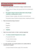 ATT Comprehensive Exam Review 2026 &vert; High-Yield Practice Questions&comma; Rationales & Study Guide