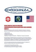 N3381 MENTAL HEALTH UPDATED COMPREHENSIVE EXAM QUESTIONS AND ANSWERS SURE A&period;pdf&NewLine;&NewLine;