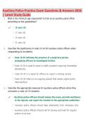 Auxiliary Police Exam Review 2026 &vert; Practice Questions&comma; Rationales & Complete Study Guide