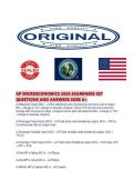 AP MICROECONOMICS 2026 EXAMINERS SET QUESTIONS AND ANSWERS SURE