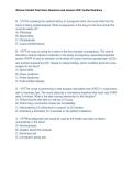 Women's Health Final Exam Questions and answers With Verified Solutions