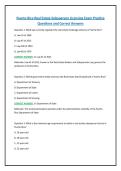 Puerto Rico Real Estate Salesperson Licensing Exam Practice Questions and Correct Answers 