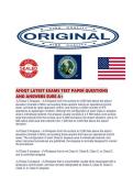 AFOQT LATEST EXAMS TEST PAPER QUESTIONS AND ANSWERS SURE A&period;pdf