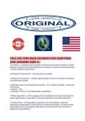 POLS 206 CORE MAIN EXAMINATION QUESTIONS AND ANSWERS SURE A&period;pdf