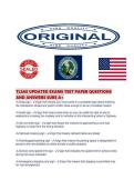 TLSAE UPDATED EXAMS TEST PAPER QUESTIONS AND ANSWERS SURE