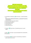 WGU D467 Exploring Data  &NewLine;Comprehensive Resource To Help You Ace 2026&NewLine;2027 Exams Includes Frequently Tested Questions &NewLine;With ELABORATED 100&percnt; Correct COMPLETE &NewLine;SOLUTIONS &NewLine;Guaranteed Pass First Attempt&excl;&excl; Current Update&excl;&excl; &NewLine;Instant Download Pdf 