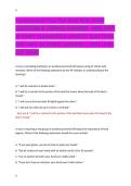 Fundamentals Final Test Bank REAL EXAM &NewLine;QUESTIONS & VERIFIED ANSWERS - PASS FIRST &NewLine;ATTEMPT GUARANTEED UPDATED QUESTIONS &NewLine;AND 100&percnt; ACCURATE ANSWERS &vert; HIGH-LEVEL &NewLine;EXIT EXAM &NewLine;
