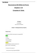 Test Bank for Neuroscience 6th Edition by Dale Purves &vert; Complete Chapters 1-34 &vert; Verified Answers