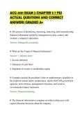 ACG 4101 EXAM 2 CHAPTER 5 7 FIU&NewLine;ACTUAL QUESTIONS AND CORRECT&NewLine;ANSWERS GRADED A&plus;
