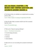 ACG 4101 EXAM 2 CHAPTER 5 7 FIU&NewLine;REVIEW SHEET VERIFIED QUESTIONS AND&NewLine;ACCURATE ANSWERS GRADED A&plus;