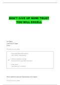 SIX SIGMA AND LEAN FOUNDATIONS AND PRINCIPLES QUESTIONS WITH COMPLETE ANSWERS