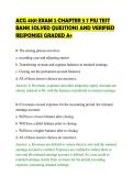 ACG 4101 EXAM 2 CHAPTER 5 7 FIU TEST&NewLine;BANK SOLVED QUESTIONS AND VERIFIED&NewLine;RESPONSES GRADED A&plus;