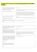 MAT 202 Practice Final Exam ACTUAL UPDATED QUESTIONS AND CORRECT &NewLine;ANSWERS