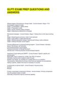 GLPTI EXAM PREP QUESTIONS AND ANSWERS
