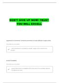 IDIS 343 UNIT 4 QUESTIONS WITH COMPLETE ANSWERS