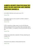 ALBERTA SECURITY PRACTICE EXAM TEST&NewLine;BANK SOLVED QUESTIONS AND VERIFIED&NewLine;RESPONSES GRADED A&plus;